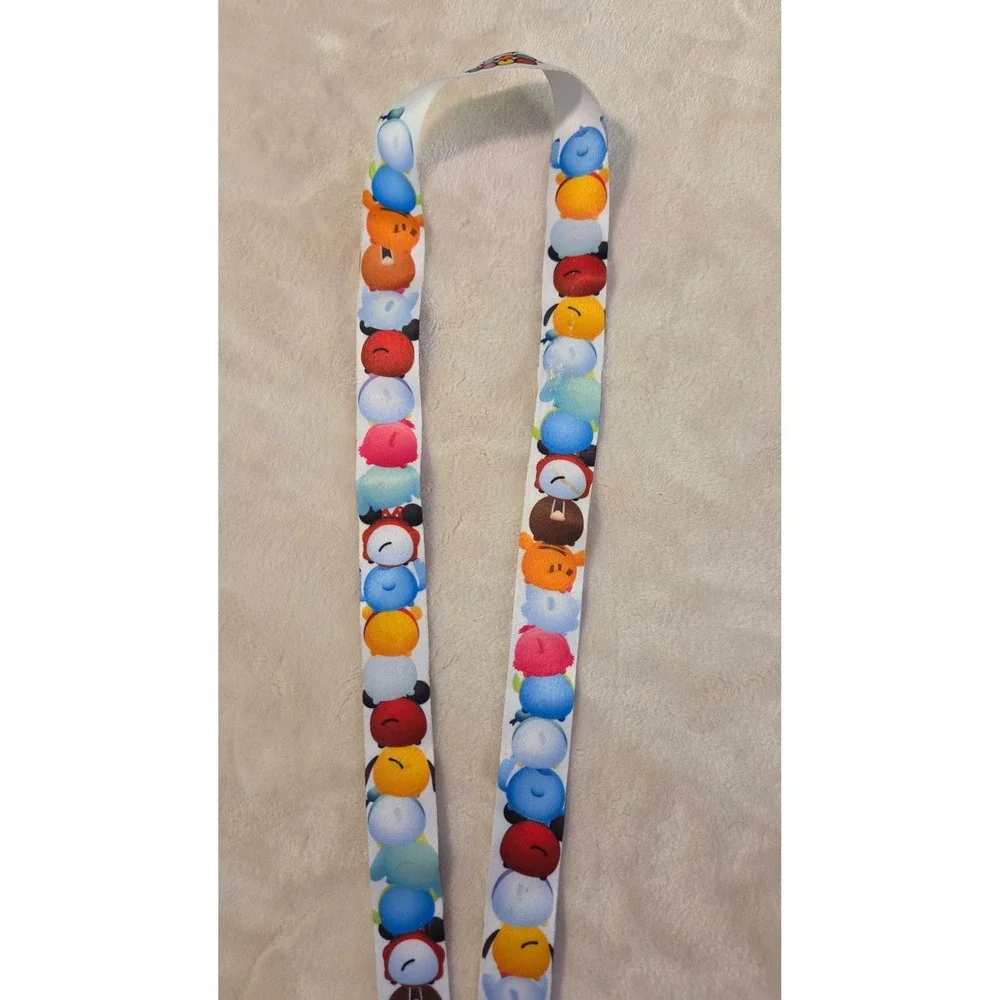 Disney Tsum Tsum Character Lanyard Breakaway Keychain‎